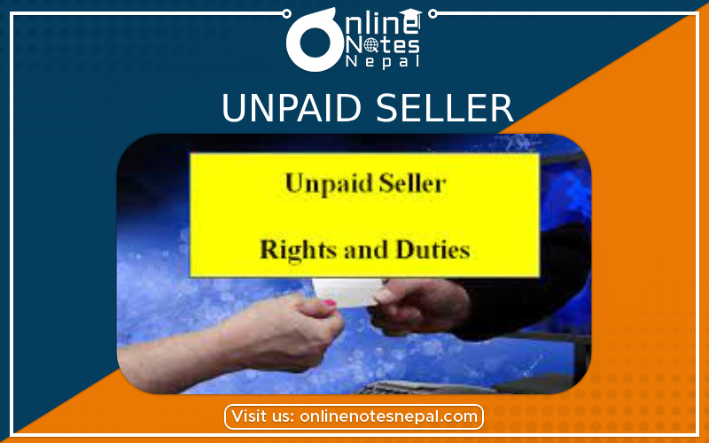 Unpaid Seller